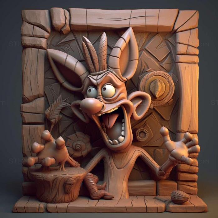 Games (Crash Twinsanity 2, GAMES_2654) 3D models for cnc